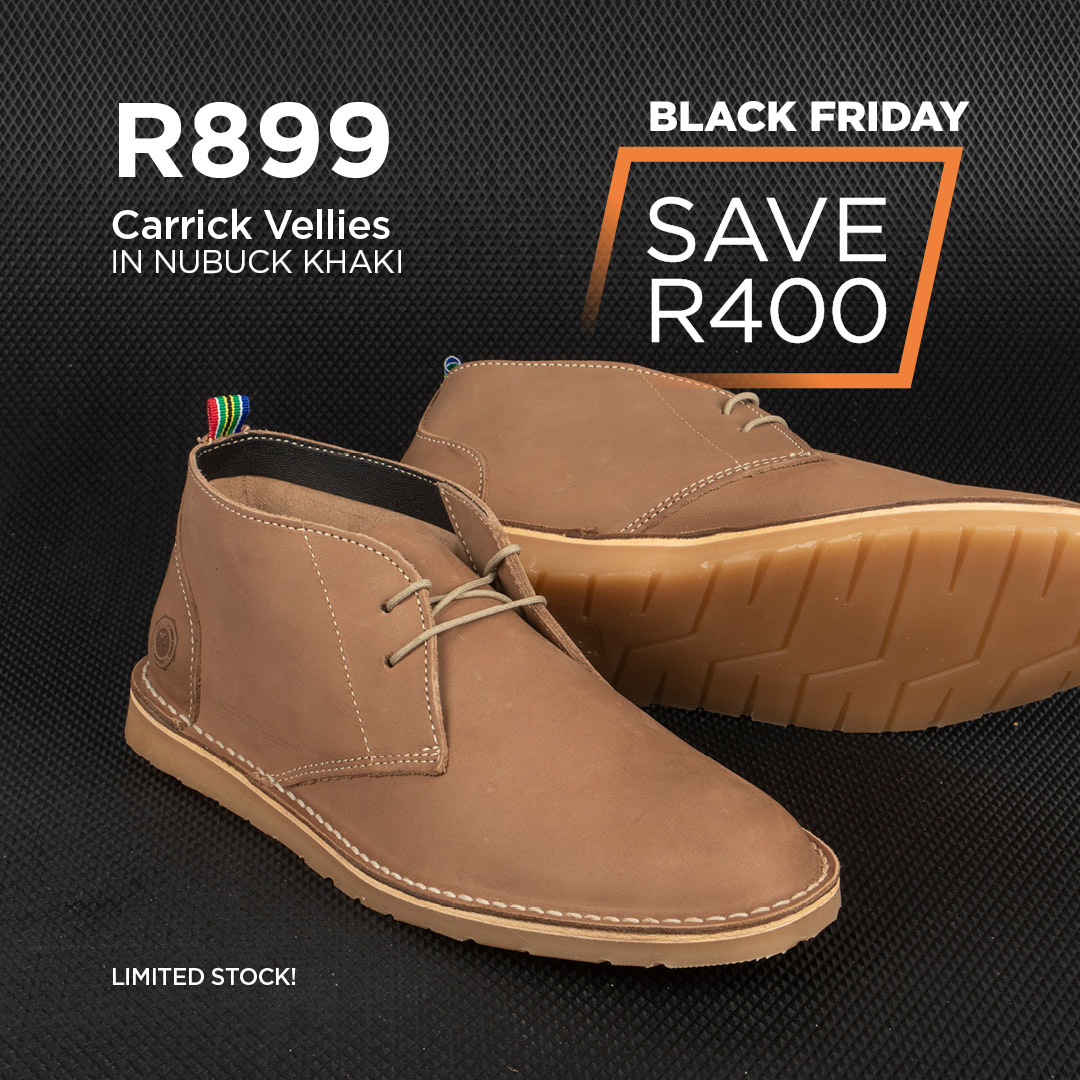 Carrick Nubuck Khaki - R899