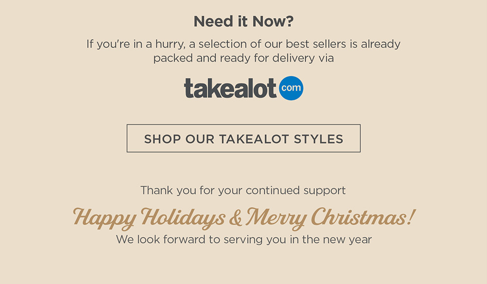 Need it Now? Shop our best sellers on Takealot